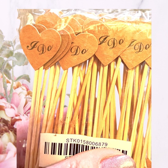 Party Supplies 10 Vintage Kraft Paper Cupcake Topper Toothpicks 2 Packs Of 50 Poshmark